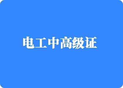 男女操逼逼网站电工中高级证